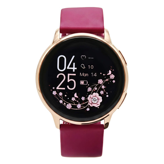 Смарт-годинник Smart Melisia Cherry Rubber 3 ремінці #13531