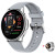 Смарт-годинник Smart Melisia Silver Rubber 2 ремінці розумний годинник UWatch з пульсометром