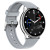 Смарт-годинник Smart Melisia Silver Rubber 2 ремінці розумний годинник UWatch з пульсометром #9908