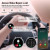 Смарт-годинник Smart Melisia Silver Rubber 2 ремінці розумний годинник UWatch з пульсометром #9909