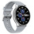 Смарт-годинник Smart Melisia Silver Rubber 2 ремінці розумний годинник UWatch з пульсометром #9901