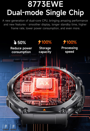 Смарт-годинник Smart Mevaden Ultra Rubber 2 ремінці розумний годинник UWatch #10131