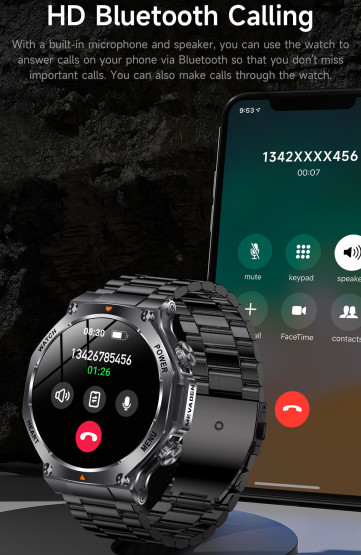 Смарт-годинник Smart Mevaden Ultra Rubber 2 ремінці розумний годинник UWatch #10134