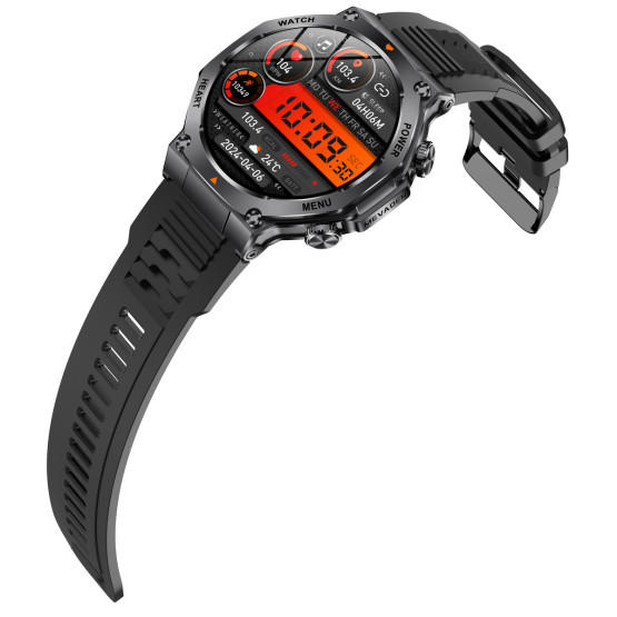 Смарт-годинник Smart Mevaden Ultra Rubber 2 ремінці розумний годинник UWatch #10140