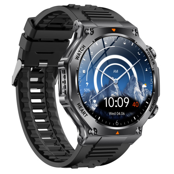 Смарт-годинник Smart Mevaden Ultra Rubber 2 ремінці розумний годинник UWatch #10114