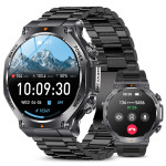смарт-годинник smart mevaden ultra steel 2 ремінці розумний годинник uwatch з ліхтариком