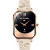 Смарт-годинник UWatch Smart Miami Beige Flower 2 ремінці #13322