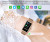 Жіночий розумний годинник Smart Mioband Nano+ Orange 2 ремінці смарт-годинник UWatch з пульсометром #10739