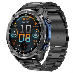 смарт-годинник smart navigation pro steel black з gps 3 ремінці