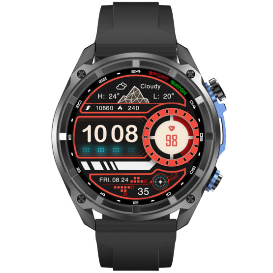 Смарт-годинник Smart Navigation Pro Steel Black з GPS 3 ремінці #13262