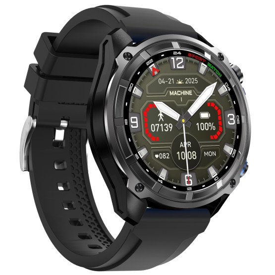Смарт-годинник Smart Navigation Pro Steel Black з GPS 3 ремінці #13263