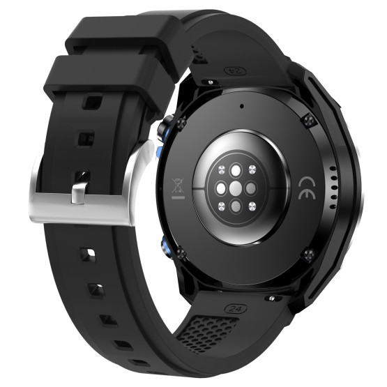 Смарт-годинник Smart Navigation Pro Steel Black з GPS 3 ремінці #13284