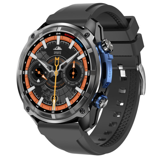 Смарт-годинник Smart Navigation Pro Steel Black з GPS 3 ремінці #13269