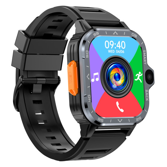 Смарт-годинник Smart Nova Sim Rubber Black UWatch 2 ремінці #12711