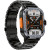 Смарт-годинник UWatch Smart Nova Sim Steel Black 2 ремінці #12694