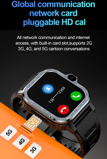 Смарт-годинник UWatch Smart Nova Sim Steel Black 2 ремінці #12696