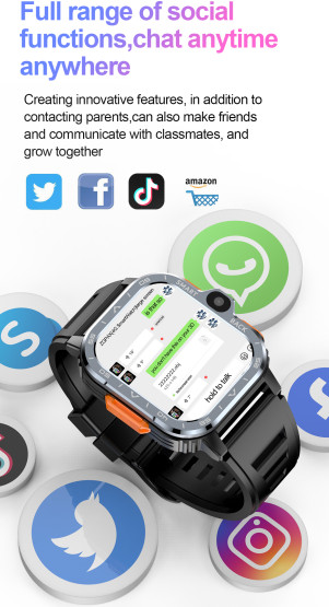 Смарт-годинник UWatch Smart Nova Sim Steel Black 2 ремінці #12697