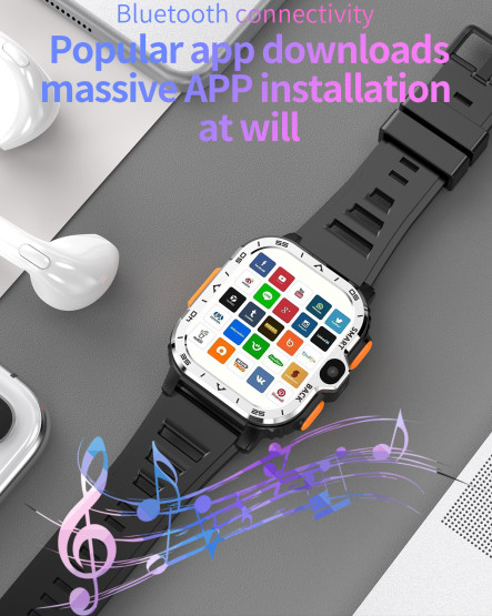 Смарт-годинник UWatch Smart Nova Sim Steel Black 2 ремінці #12700