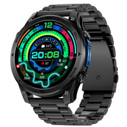 смарт-годинник uwatchsmart optimus gps steel з компасом 2 ремінці
