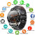 Смарт-годинник Smart Power Nano Black розумний годинник Lige #5980