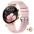 Смарт-годинник Smart Princess Rubber Pink 2 ремінці - жіночий розумний годинник UWatch