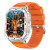 Смарт-годинник Smart Respect X Orange з компасом розумний годинник UWatch