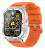 Смарт-годинник Smart Respect X Orange з компасом розумний годинник UWatch #6519
