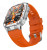 Смарт-годинник Smart Respect X Orange з компасом розумний годинник UWatch #6530