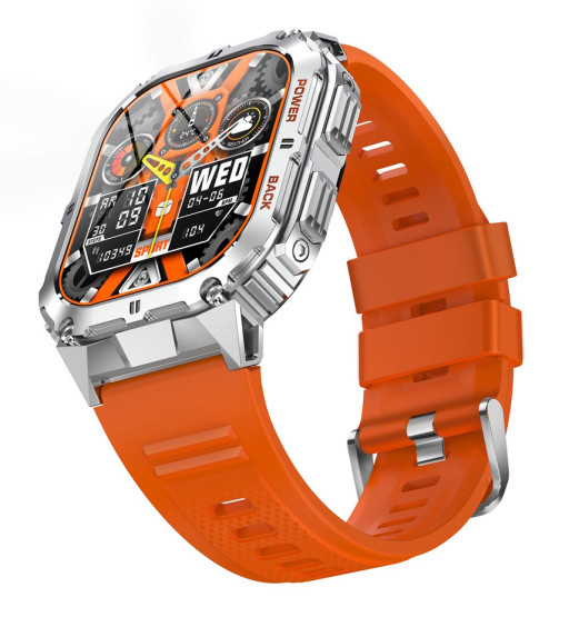 Смарт-годинник Smart Respect X Orange з компасом розумний годинник UWatch #6529