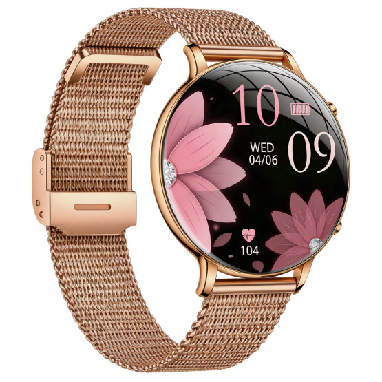 Смарт-годинник UWatch Smart Rose з ліхтариком + 2 ремінці #13760