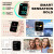 Смарт-годинник Smart Sensation Pink, 2 ремінці розумний годинник UWatch #6572