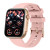 Смарт-годинник Smart Sensation Pink, 2 ремінці розумний годинник UWatch #6565
