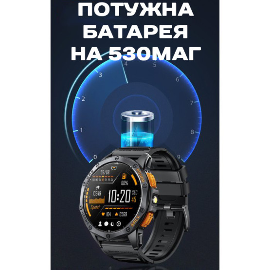 Смарт-годинник Smart Sim Technology NFC розумний годинник з пульсометром #11302