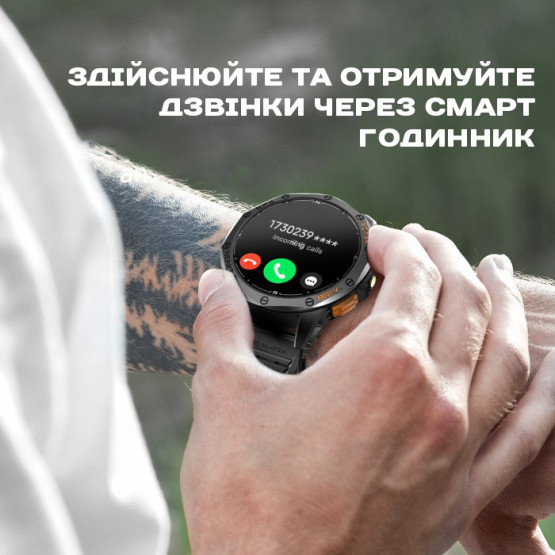 Смарт-годинник Smart Sim Technology NFC розумний годинник з пульсометром #11294