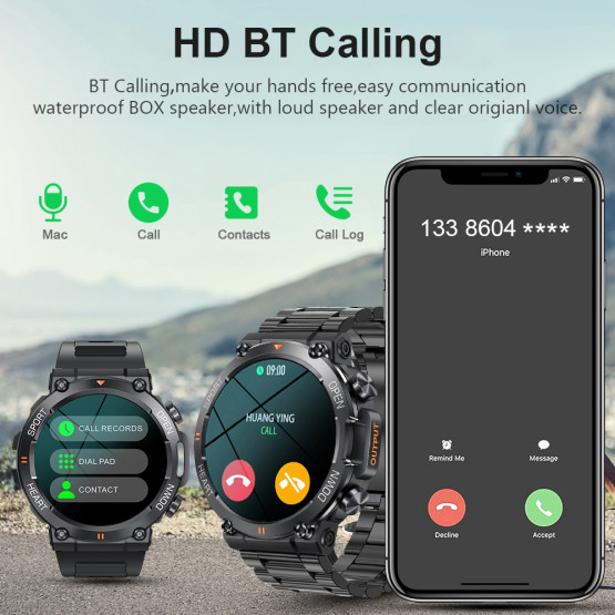 Смарт-годинник Smart Storm Steel 2 ремінці розумний годинник UWatch #6688