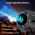 Смарт-годинник Smart Surf X Pro Black Rubber з компасом 2 ремінці розумний годинник UWatch #9939