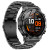 Смарт-годинник Smart Surf X Pro Black Steel з компасом 2 ремінці розумний годинник UWatch #9974