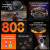 Смарт-годинник Smart Surf X Pro Black Steel з компасом 2 ремінці розумний годинник UWatch #9977
