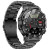 Смарт-годинник Smart Surf X Pro Black Steel з компасом 2 ремінці розумний годинник UWatch #9967