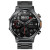 Смарт-годинник Smart Surf X Pro Black Steel з компасом 2 ремінці розумний годинник UWatch #9973