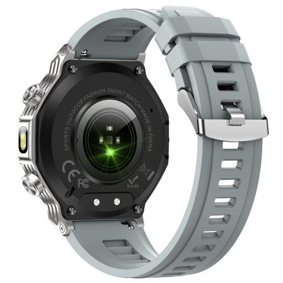 Смарт-годинник Smart Surf X Pro Grey, 2 ремінці розумний годинник UWatch #8445