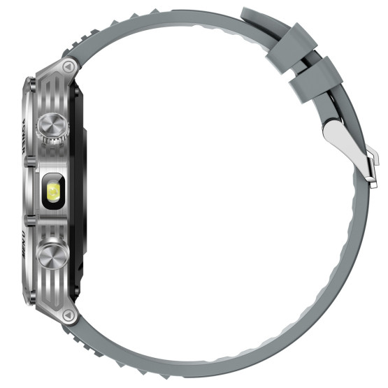 Смарт-годинник Smart Surf X Pro Grey, 2 ремінці розумний годинник UWatch #8446