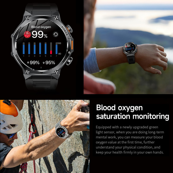 Смарт-годинник Smart Surf X Pro Grey, 2 ремінці розумний годинник UWatch #8440
