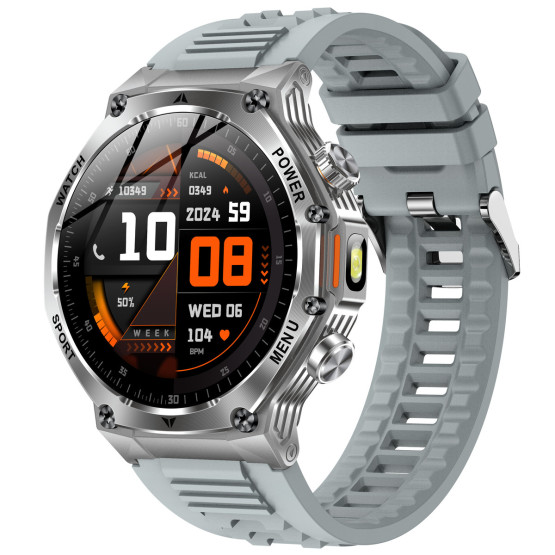 Смарт-годинник Smart Surf X Pro Grey, 2 ремінці розумний годинник UWatch #8441