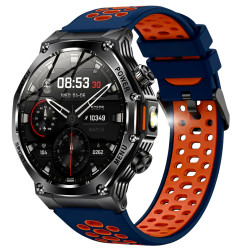 смарт-годинник uwatch smart surf x pro lava blue 3 ремінці