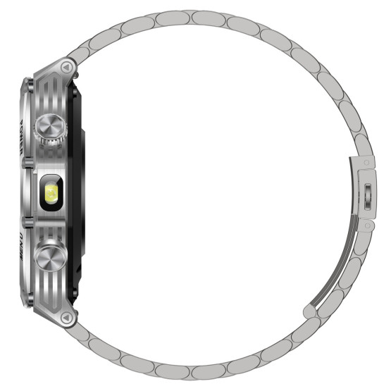 Смарт-годинник Smart Surf X Pro Steel, 2 ремінці розумний годинник UWatch #8433