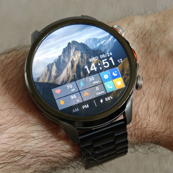 Смарт-годинник UWatch Smart Technology Steel Hammer з SIM-картою 2 ремінці #13538