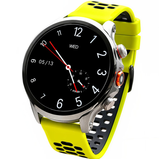 Смарт-годинник Smart Technology Venom Green з SIM-картою 2 ремінці #13290