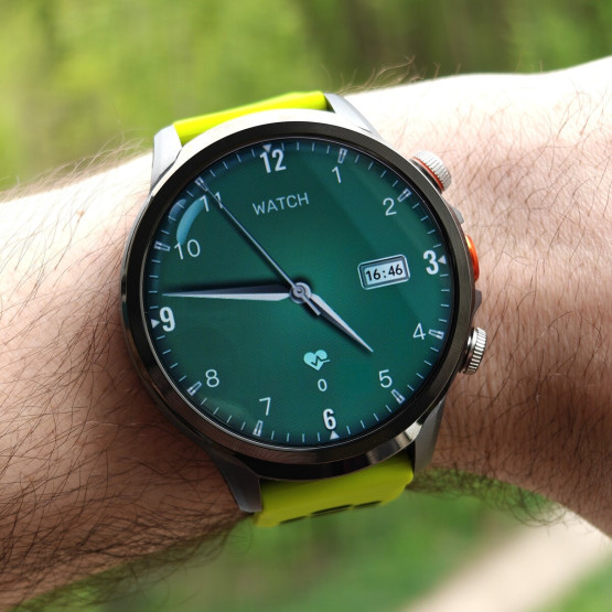 Смарт-годинник Smart Technology Venom Green з SIM-картою 2 ремінці #13295