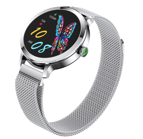 Смарт-годинник Smart VIP Lady Pro Silver розумний годинник UWatch #6454